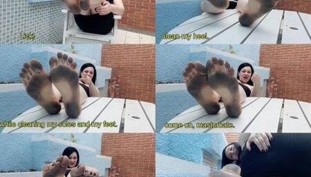 I ORDER YOU TO CLEAN MY SOLESDIRTY - GODDESS LETICIA MILLER - EXCLUSIVE LM VIDEOS AUGUST 2023 - CLIP FULL VERSION (SUBTITLED )