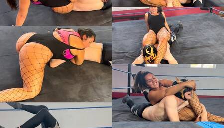 mixed wrestling, submissions, scissor holds