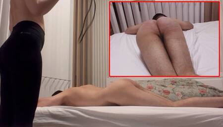 Femdom Hard Cable Whipping