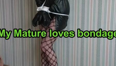 My mature loves bondage