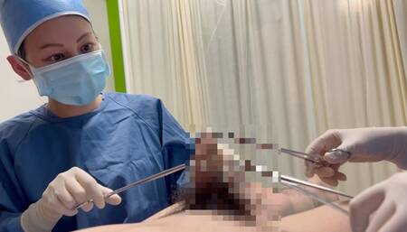 Genital examination and hand job for Asian teachers Asahina and Nanase