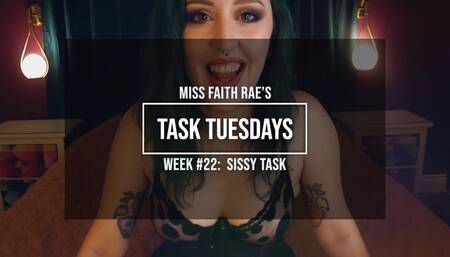 Week 22: A Naughty Task for Sissy Sluts (MP4)
