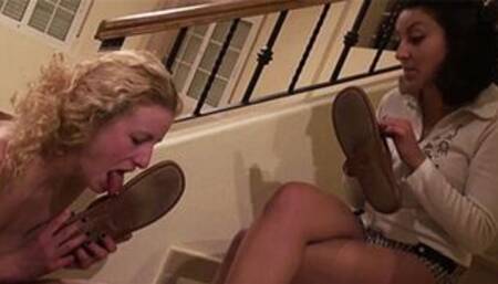 So you think you loved him Prove it, Lick his dirty sandals clean for me slut - Nasty Natascha & The Cheating Slut - Quicktime