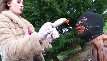 Feeding time for slag - Princess Brook - Full Res HD MP4