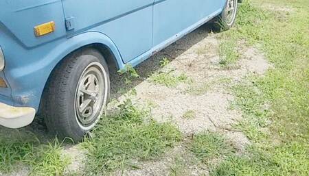 Moving the van to get it washed