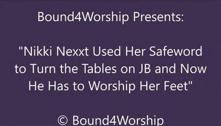 Nikki Nexxt Gets Foot Worship After Using Her Safeword - HD