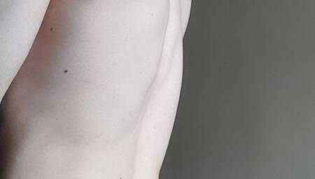 Showing my hairy hole and anal play