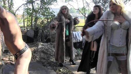 Sadistic Fur Goddess Whipping (1080p)