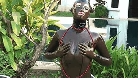 Transformation to rubber latex encasement