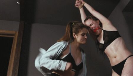 Belly torment of a shrew girl (FHD)