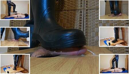 Under Her Boots - Big Black Waders