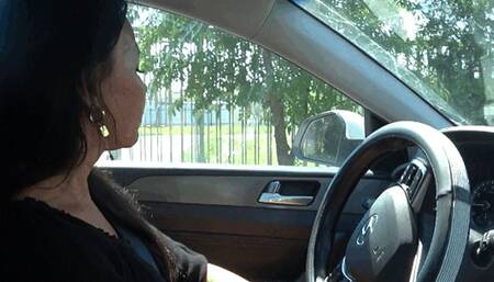 Fast driving and hard gas on the car d