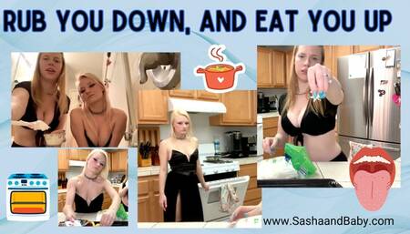 Rub Down and Eat Up - Hardcore VORE Fetish