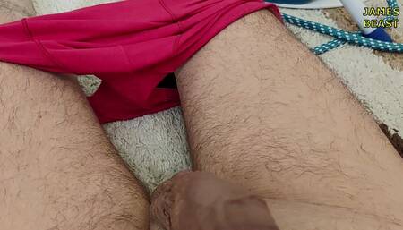 She so Tired to Suck My Dick and Asked Me to Fuck Her! Balcony Scene POV - Amateur Russian Couple