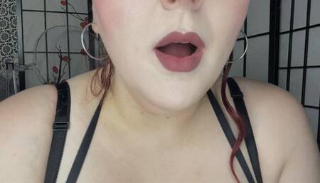 Burping in your face