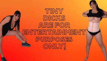 Small Dicks are for Entertainment Purposes ONLY