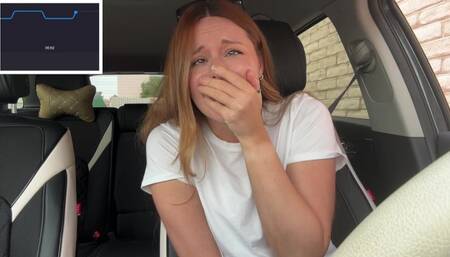 Braless pit stop in the drive thru with my lush on MAX!