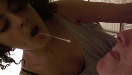 Swallow my spit you evil cheating home wrecking bitch - Nasty Natascha & The Cheating Slut - HD MP4