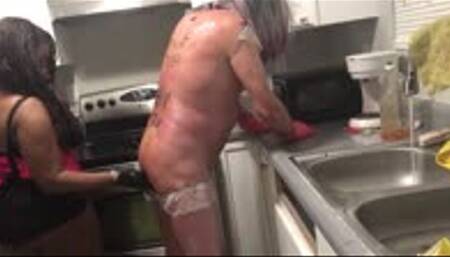 Goddess fun with house house bitch