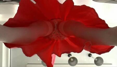 Stand on two chairs and have the camera underneath you between your legs MP4 FULL HD 1080p