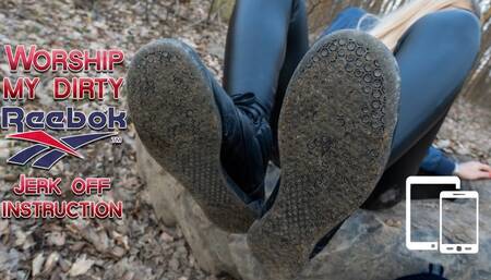 Dirty Muddy Reebok public JOI 720p