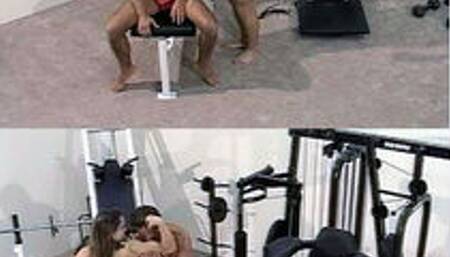 LL -Topless Workout with Christine Rocks