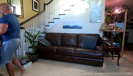 The sweater strapon surprise