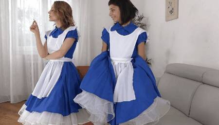 You don't know how to escape under the skirts of the two Alices! ( 2 PART )