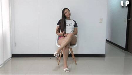 Karin Dangling While Talking To A Friend About Sex