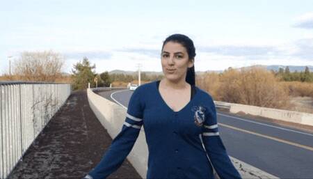 Looner Dare: Sitpop on a Bridge