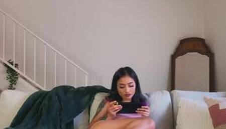 smoking hot babe avery black cannot resist her friends