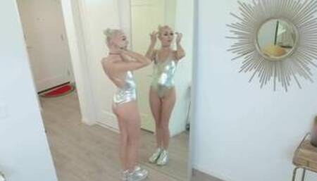 cute teen plays with area51  dick