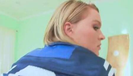 hot asian sister fucks big dick brother in pillow fort