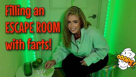 Locked in an Escape Room with your Farting Date POV
