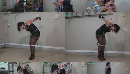 STRUNG UP IN THE GARAGE FOR SURPRISE BOUND ORGASMS (MP4 SD 3500kbps)
