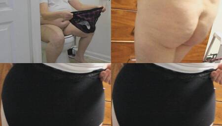 BBW PRINCESS BELLE w THE BIG BOOTY TAKES A STRONG PEE FARTS AND ADDRESSES HER ASS FART SLAVES AND MODELS NEW PANTIES