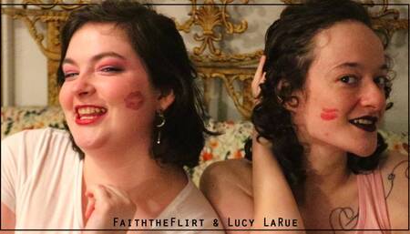 Lavish Luxurious Luscious Laughing Lesbian Lipstick Clip