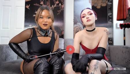 HANDS-ON DOMME TRAINING feat AstroDomina & Rissa Ruin (HD MP4)