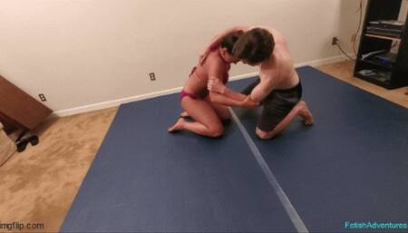 Jake "This Snake" Works Over Megan Jones!  MP4 Format