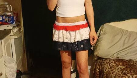 Happy 4 the of July smoking with sweet lexi lure