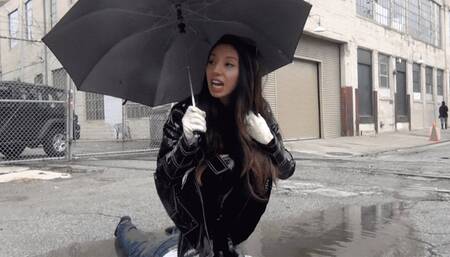 HUMAN FOOT BRIDGE OVER TROUBLED WATERS   Starring Empress Jennifer  (Standard Version)