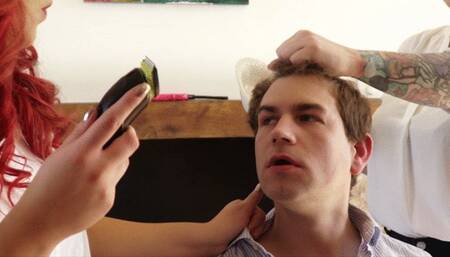 Sadistic Salon (Humiliating Head Shave)