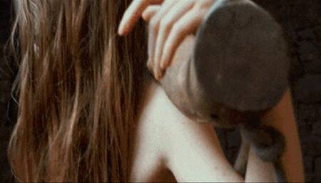 DIRTY SLAVE FEET IN BONDAGE