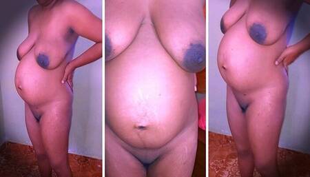 9 Months Pregnant Me