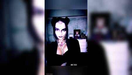 Goth Chick Dance for Me - Requested Dance Clip