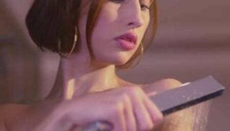 this model is always ready for hot anal sex