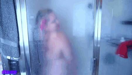 Big Tits in the Shower JOI Explosion