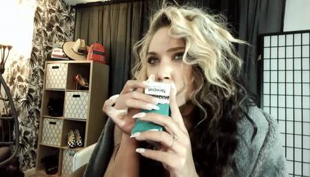 Morning wake up and Newport 100 smoke still in my blanket