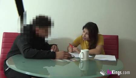 Cumshot porn with dollish Anais from FaKings