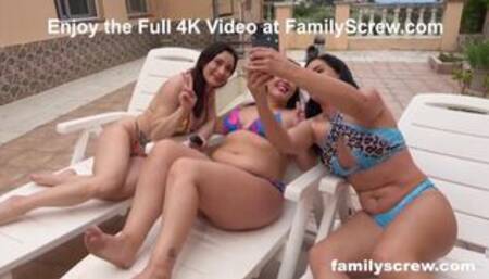 Stepmothers Fucking Stepsons on Holiday by FamilyScrew